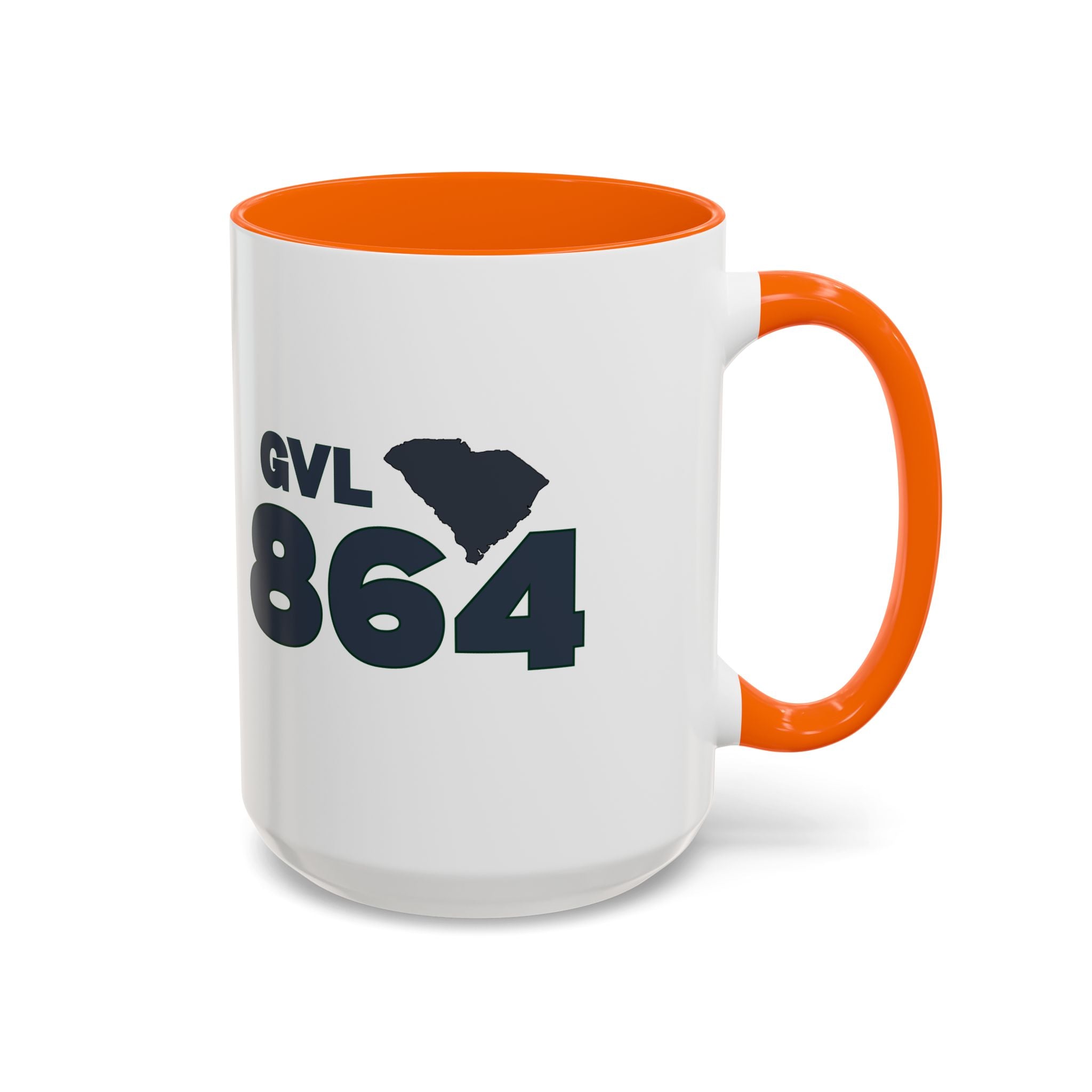Greenville SC Accent Coffee Mug  GVL 864 Greenville South Carolina 11 and 15oz