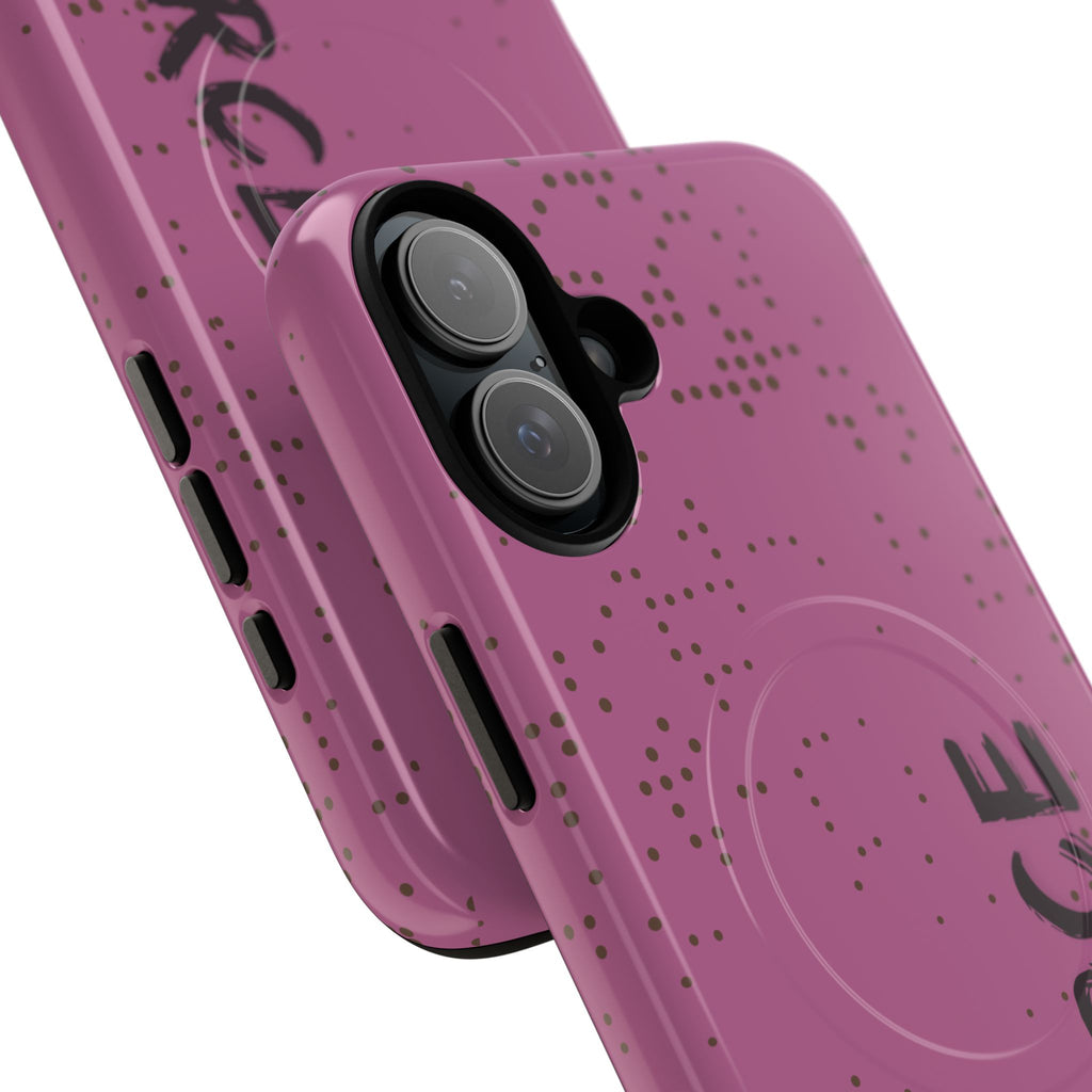 Fierce Purple iPhone Case — Tough Magnetic Protective Case