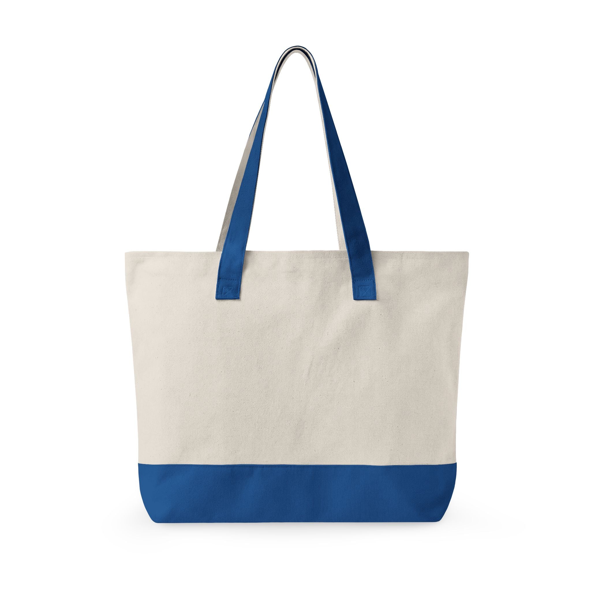 Personalized Canvas Tote Bag — Monogram MLW, Durable Everyday Market Bag
