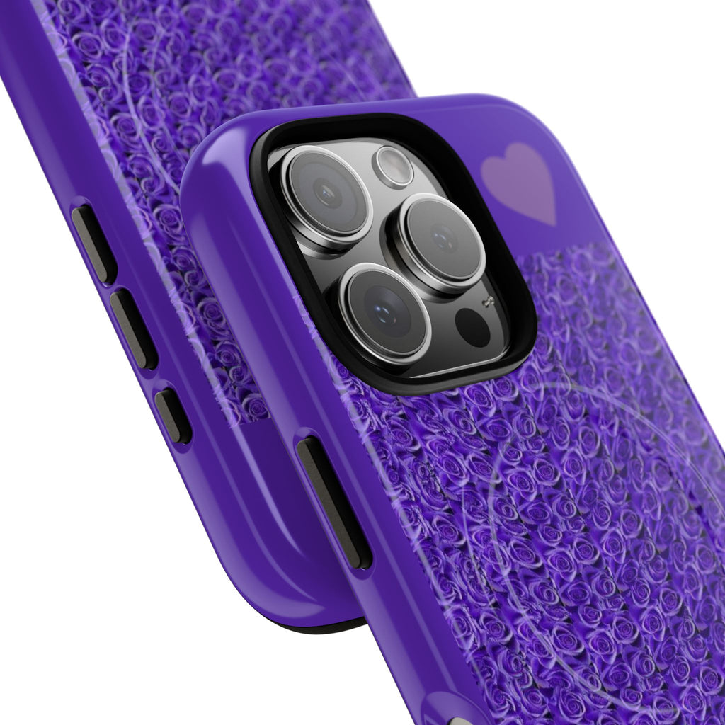 Magic-Eye Hidden Heart Tough Mag Phone Case
