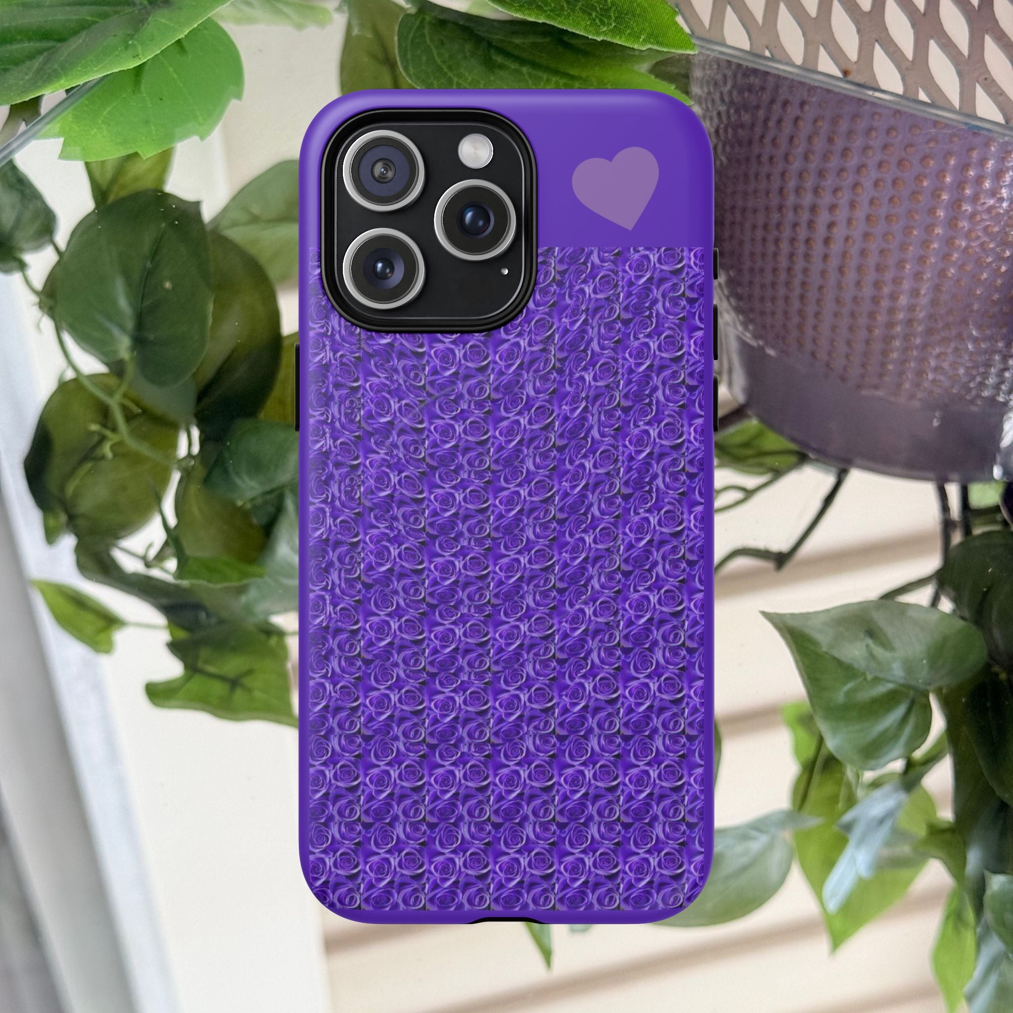 Magic-Eye Hidden Heart Tough Mag Phone Case