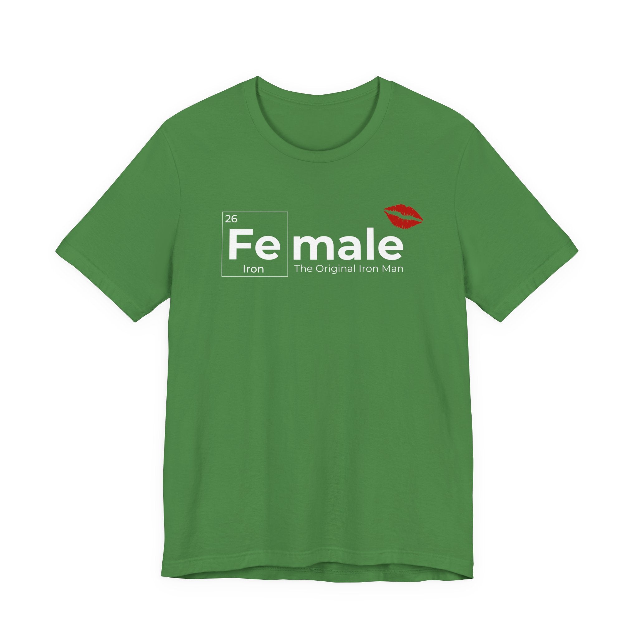 T-Shirt Fe-male The Original Iron Man Unisex Jersey Short Sleeve Tee