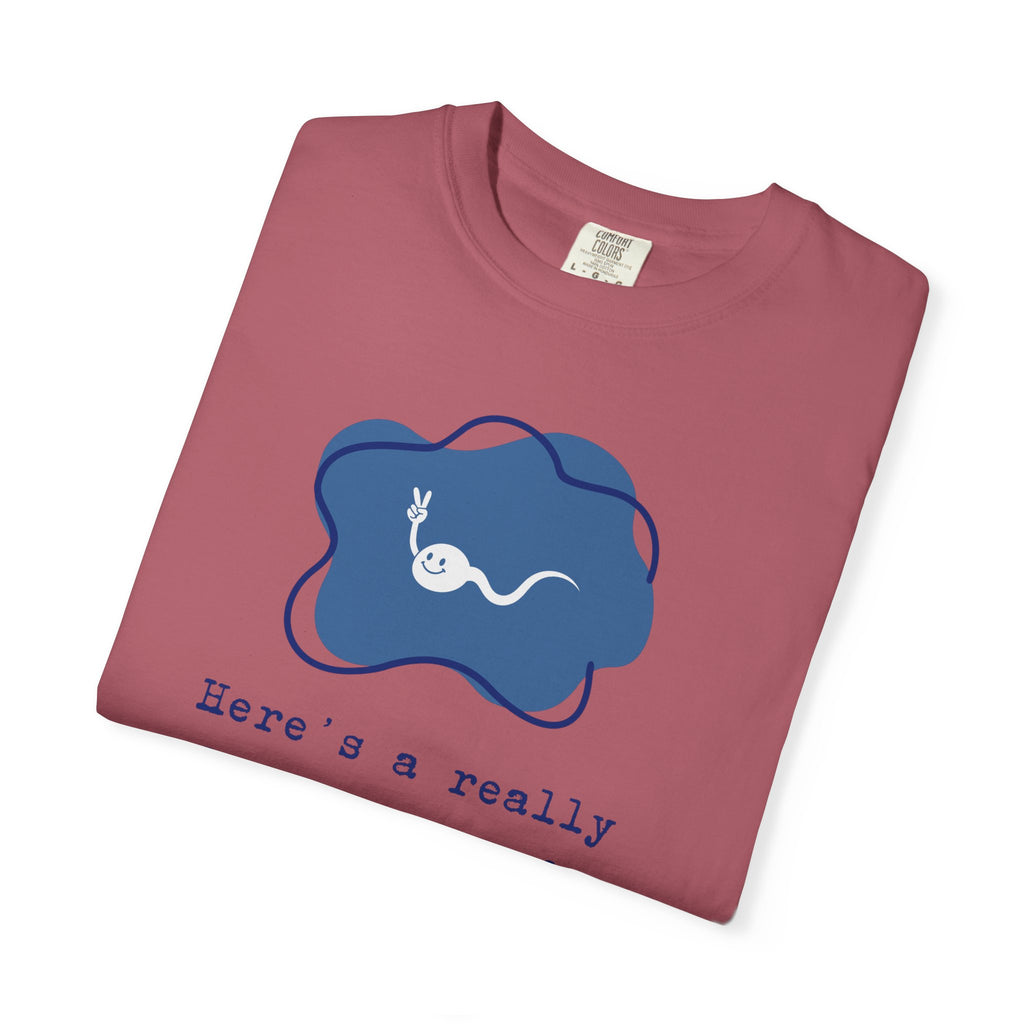 A really old picture of me Tshirt Cute Sperm Cartoon Tee