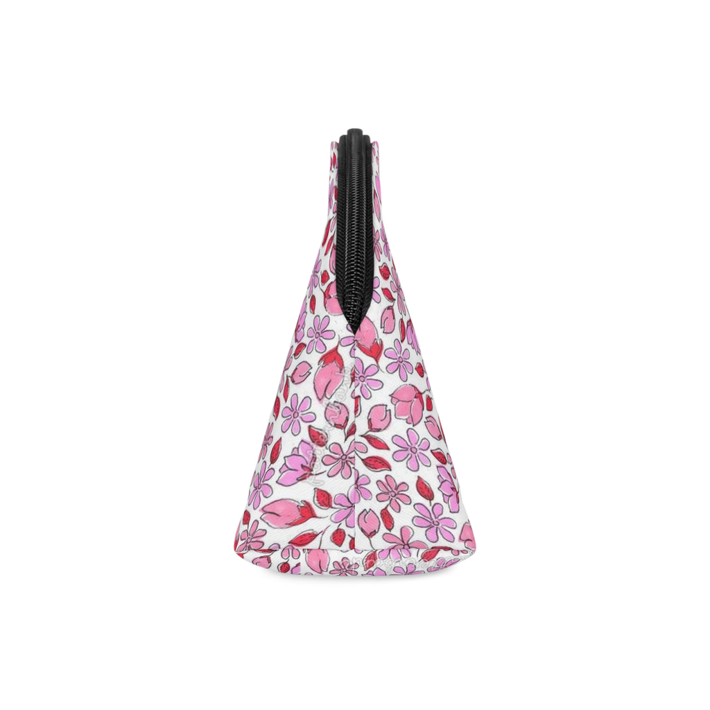 Floral Cosmetic Bag | "Pretty Little Things" | "If found, return to ___" | Travel Makeup Pouch