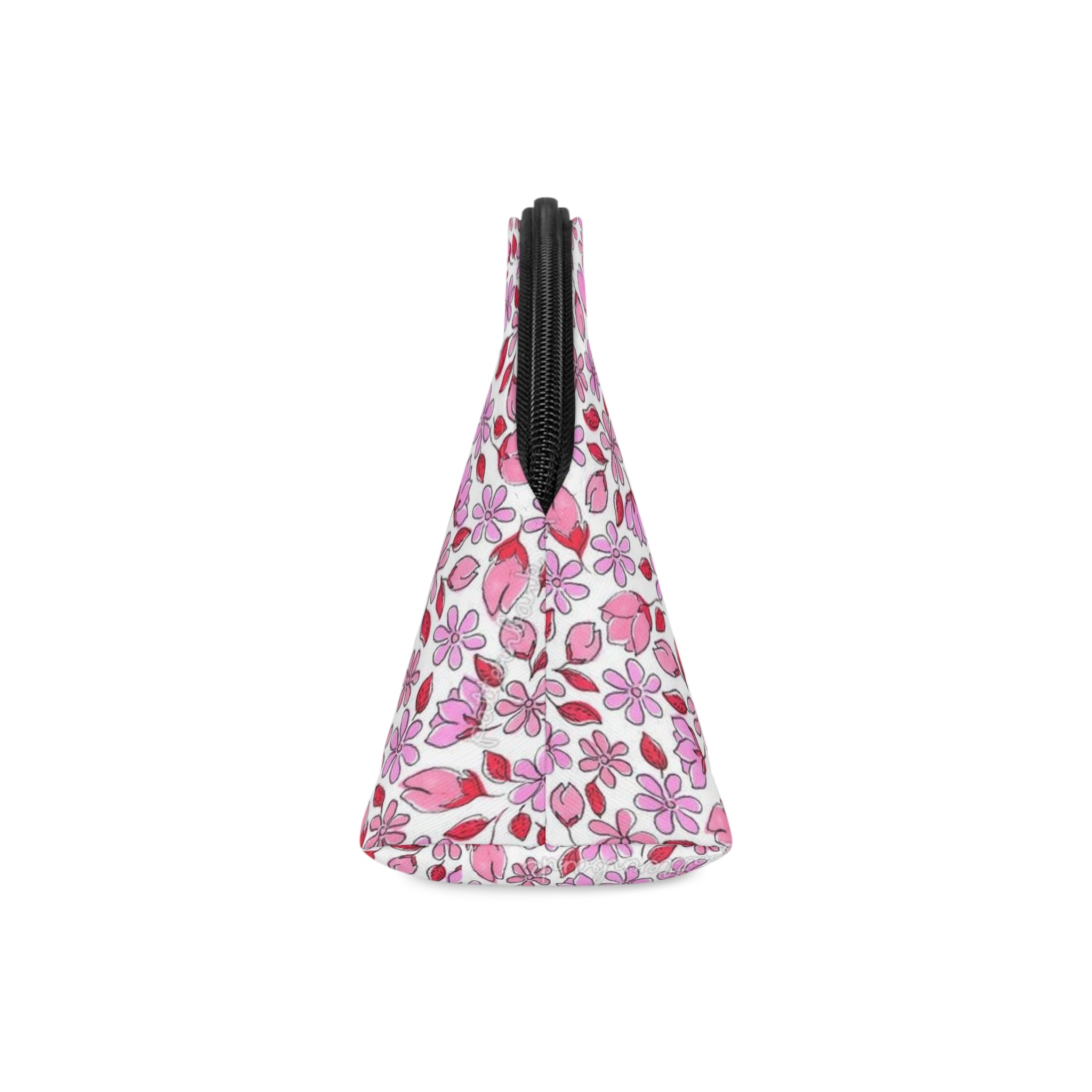 Floral Cosmetic Bag | "Pretty Little Things" | "If found, return to ___" | Travel Makeup Pouch