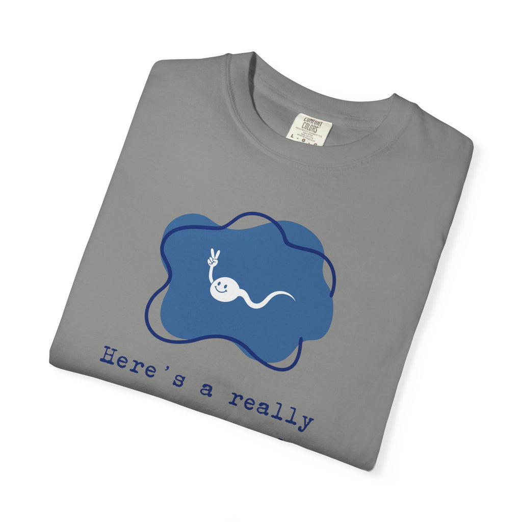 A really old picture of me Tshirt Cute Sperm Cartoon Tee