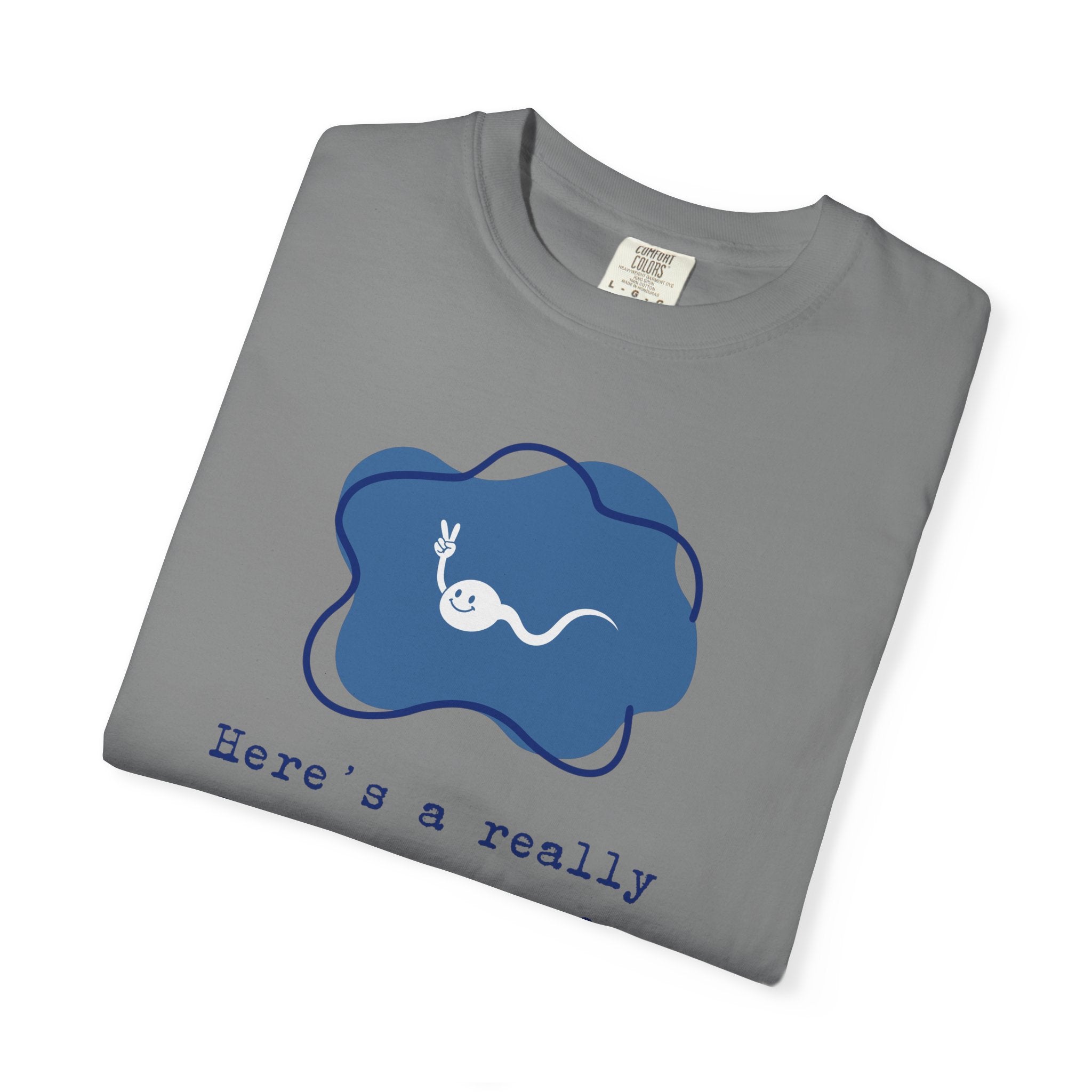 A really old picture of me Tshirt Cute Sperm Cartoon Tee