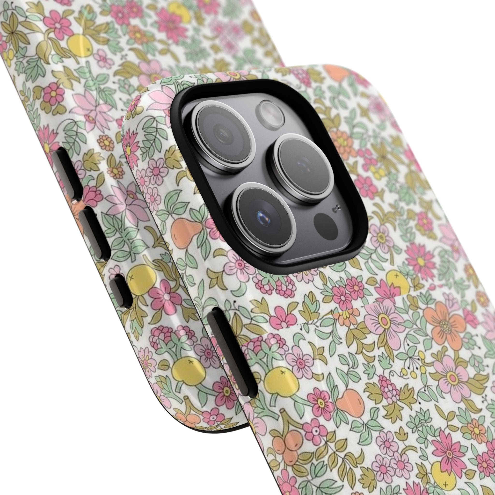 Colorful Floral Magnetic Phone Case — Tough Protective Phone Case