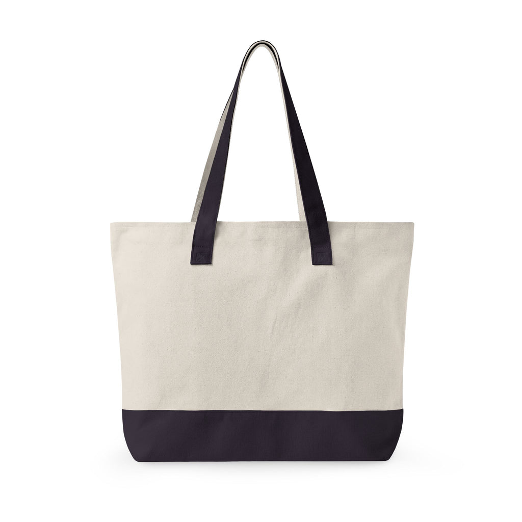 Personalized Canvas Tote Bag — Monogram MLW, Durable Everyday Market Bag
