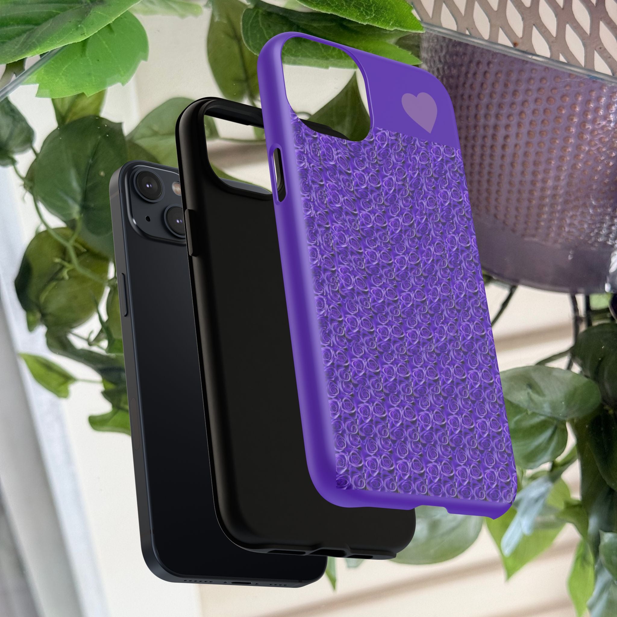 Magic-Eye Hidden Heart Tough Mag Phone Case