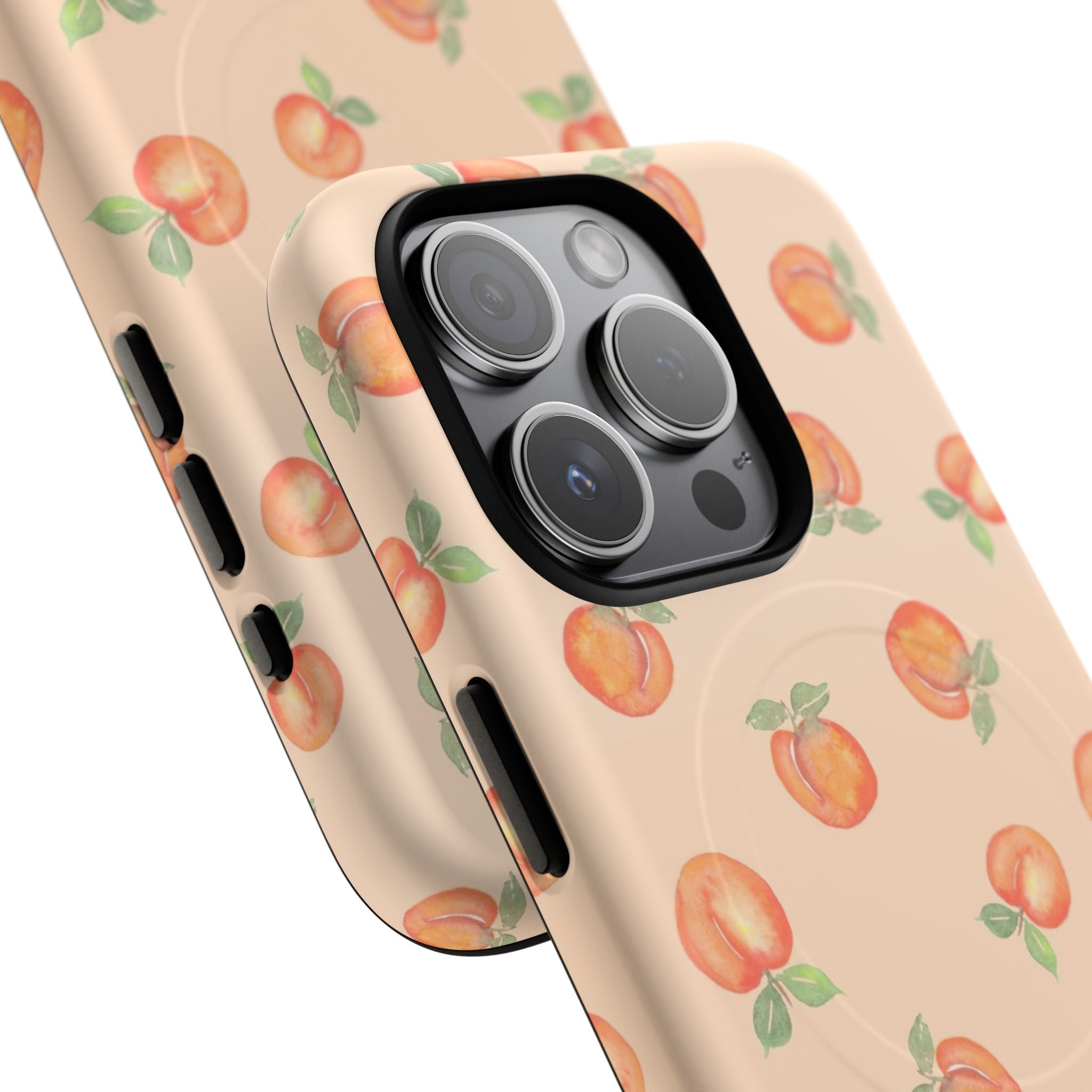 Personalized 'Bundle of Peaches' Magnetic Phone Case