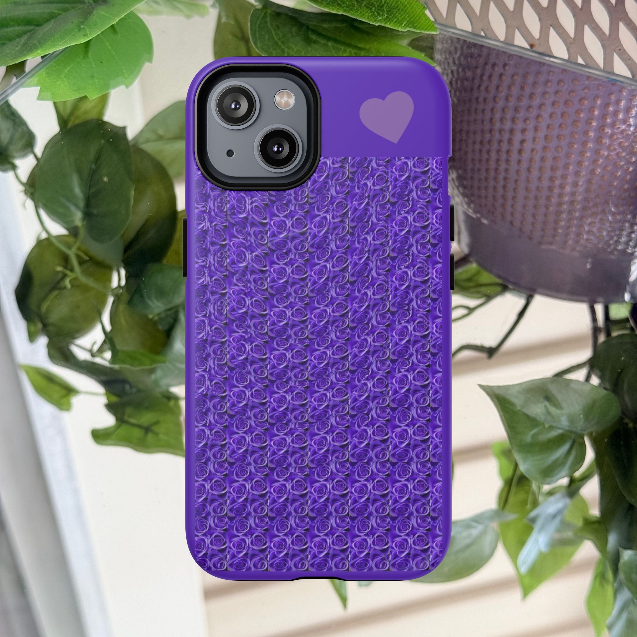 Magic-Eye Hidden Heart Tough Mag Phone Case