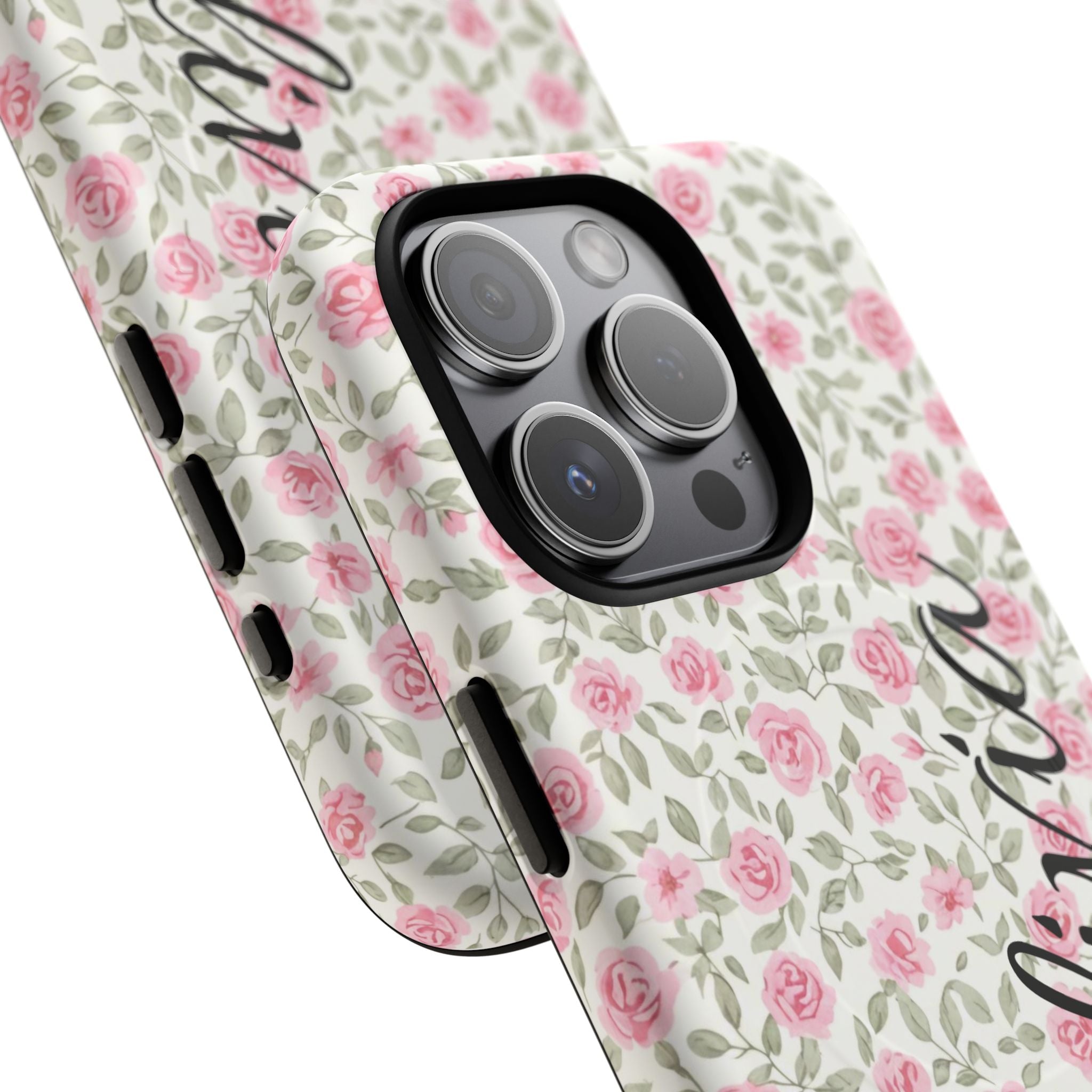 Pink Roses Magnetic Phone Case