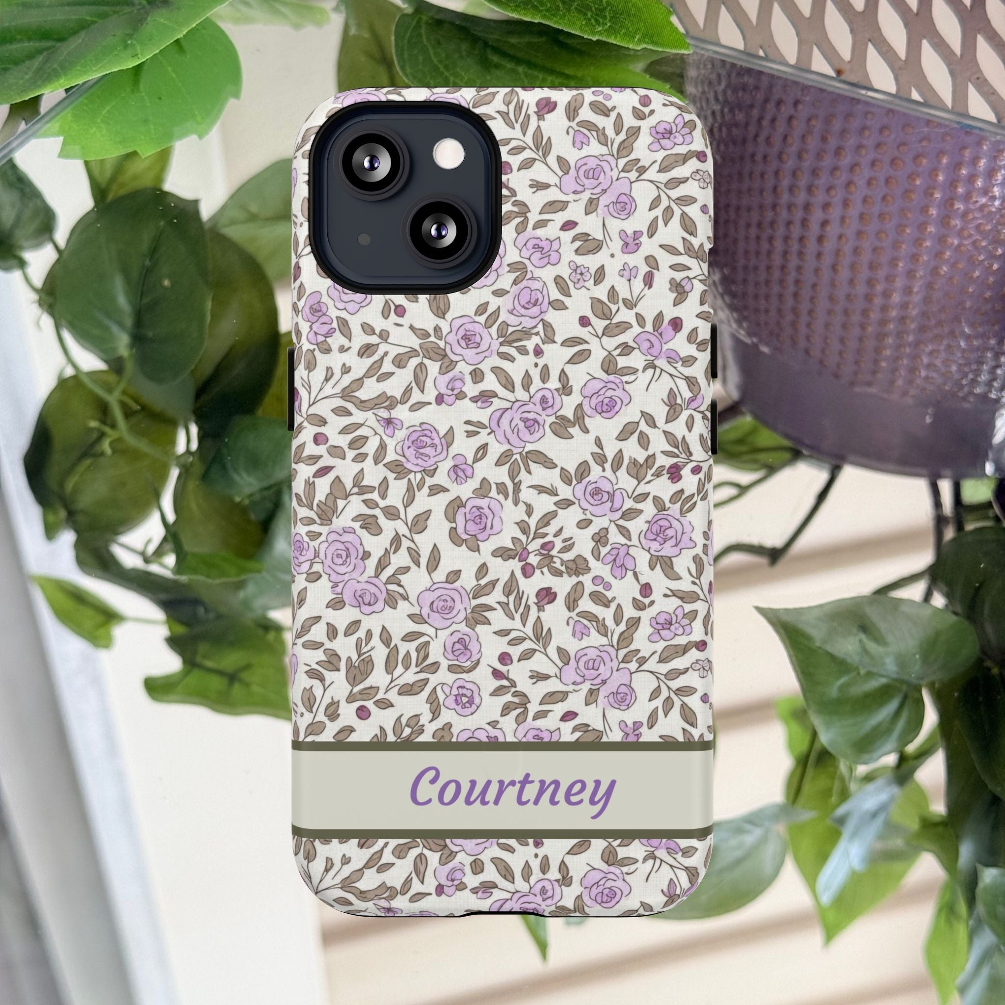 Fierce Purple iPhone Case — Tough Magnetic Protective Case