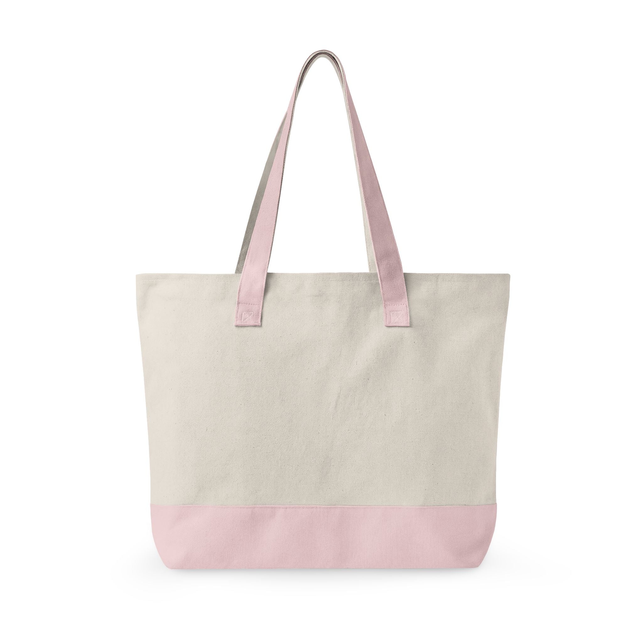 Personalized Canvas Tote Bag — Monogram MLW, Durable Everyday Market Bag