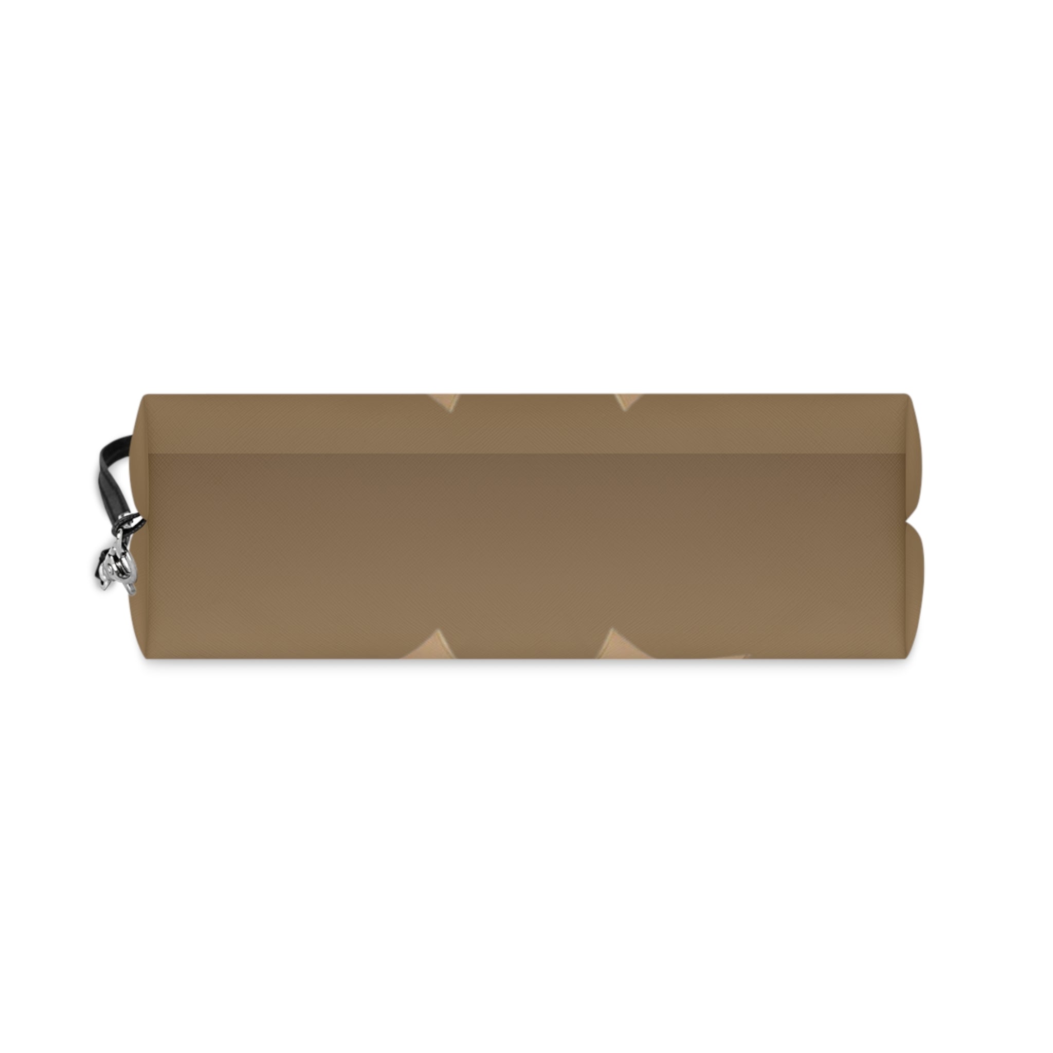 Gold Satin Bow Makeup Bag — Elegant Cosmetic Pouch for Travel & Gifts