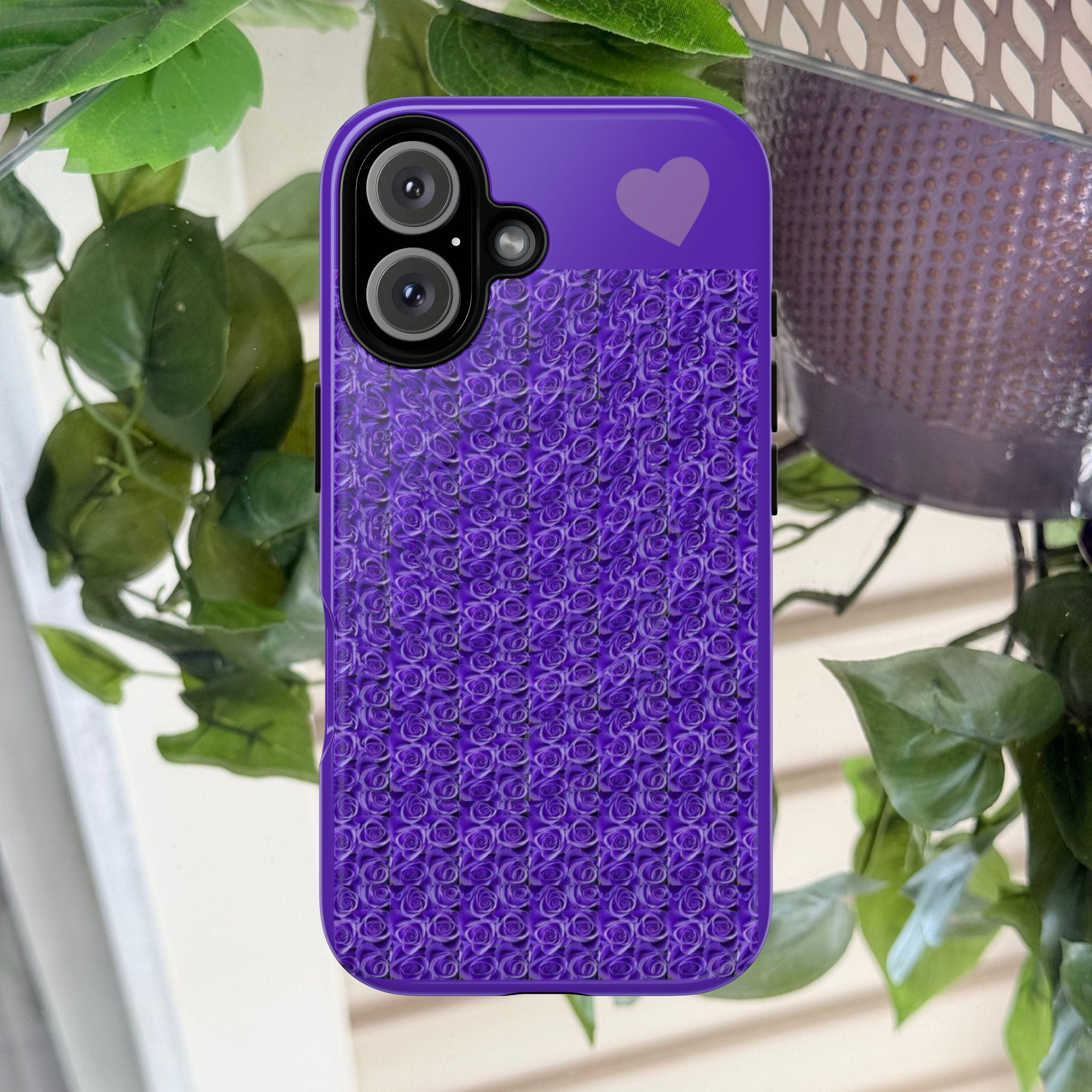 Magic-Eye Hidden Heart Tough Mag Phone Case