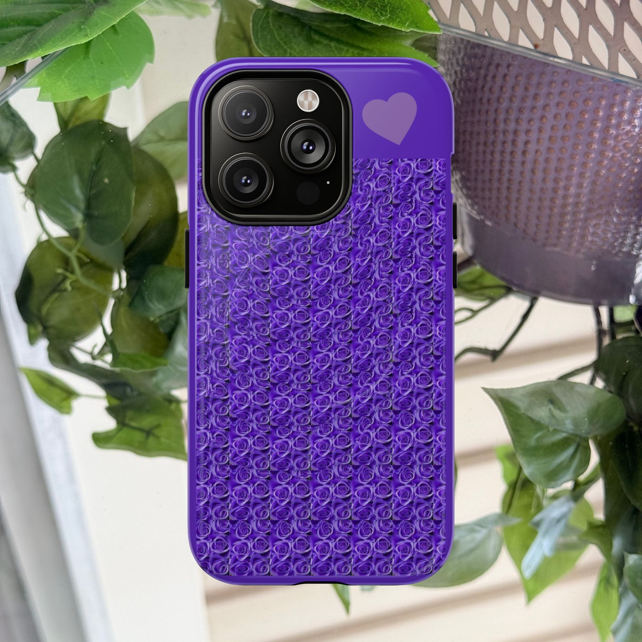 Magic-Eye Hidden Heart Tough Mag Phone Case