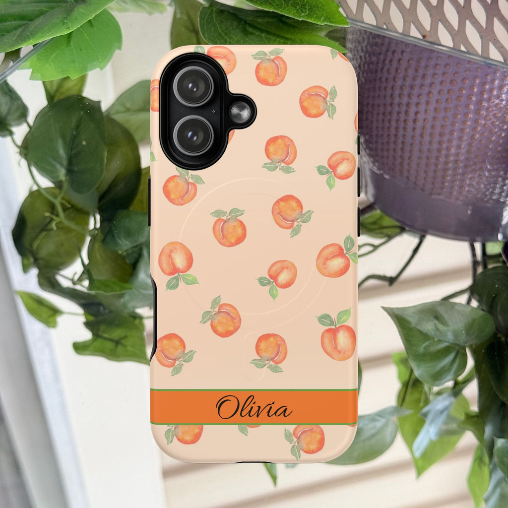 Personalized Bundle of South Carolina Peaches Magnetic Phone Case