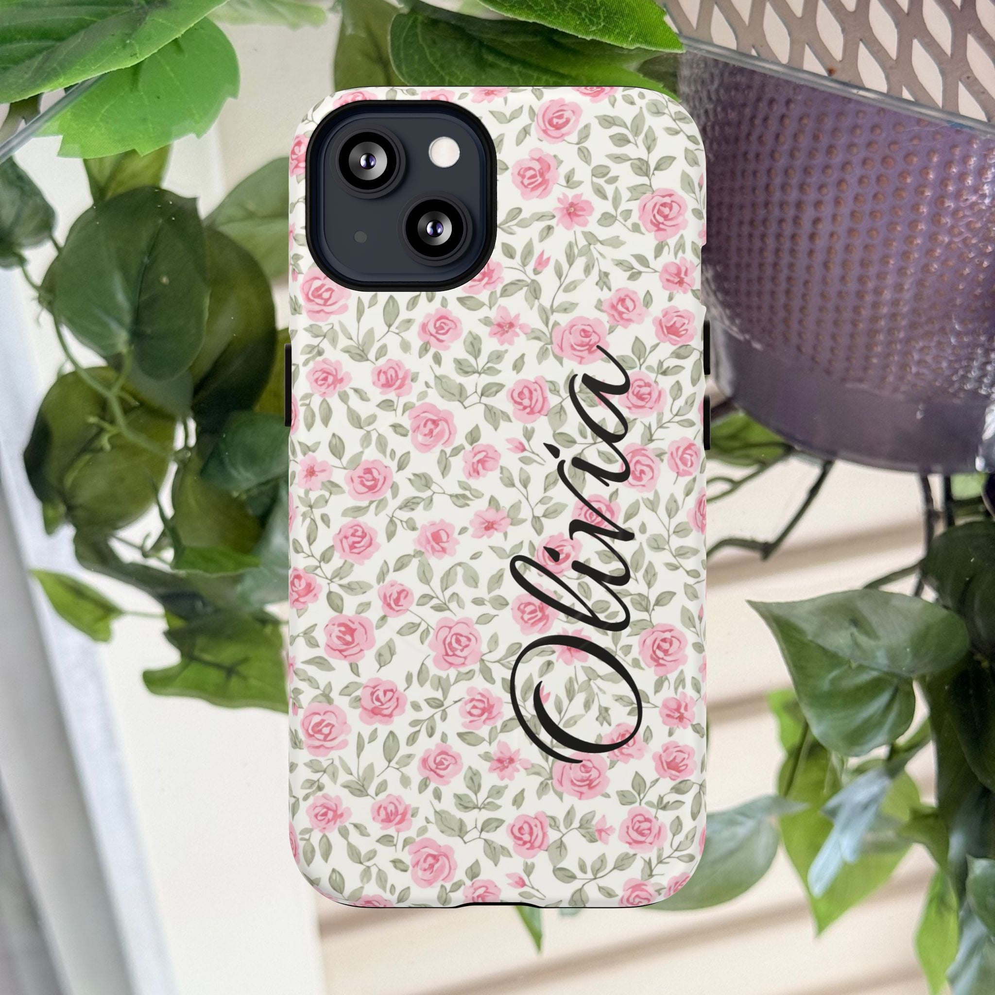 Pink Roses Magnetic Phone Case