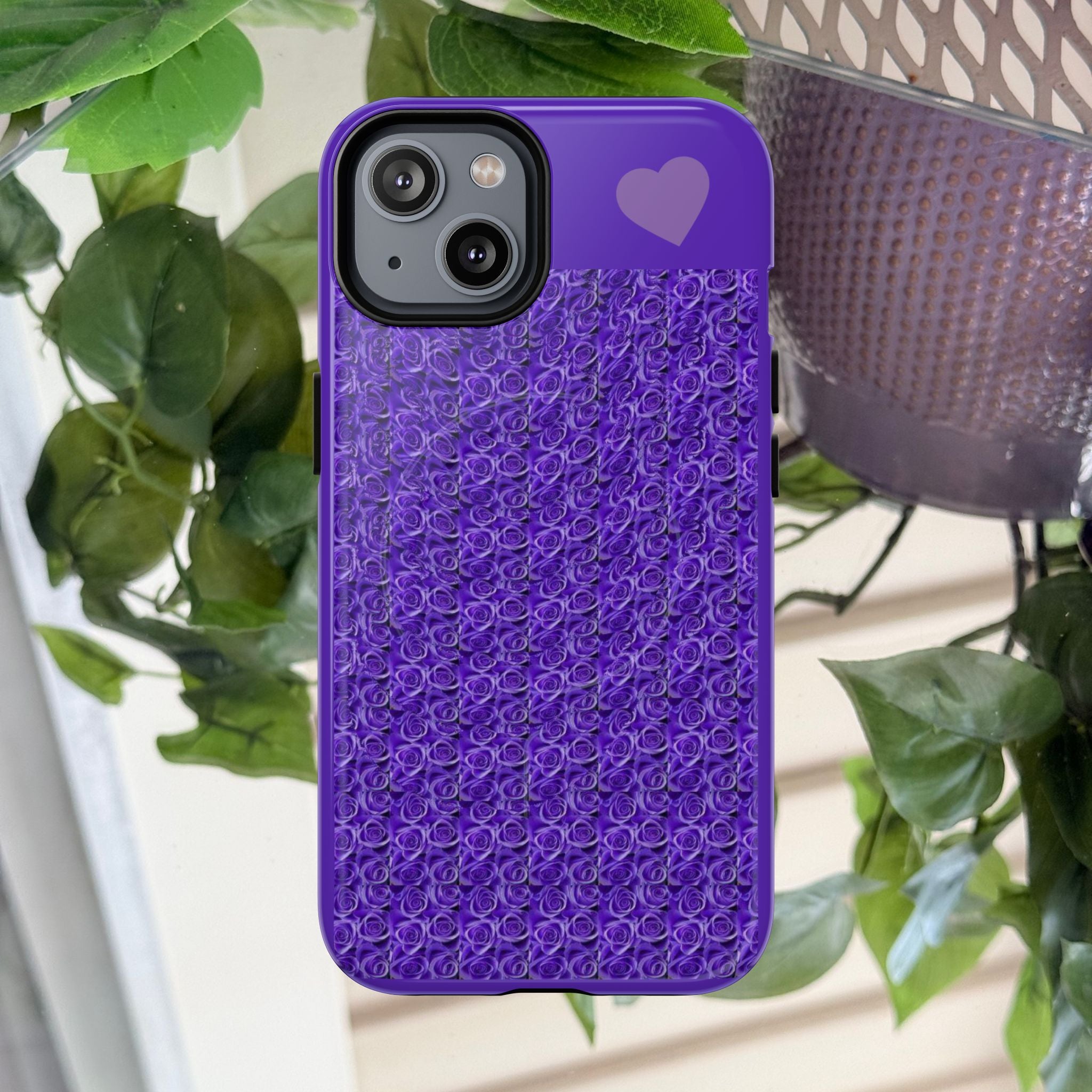 Magic-Eye Hidden Heart Tough Mag Phone Case