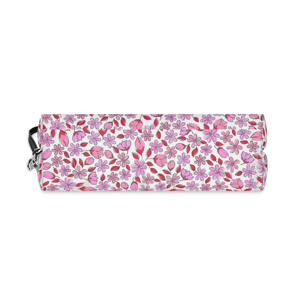 Floral Cosmetic Bag | "Pretty Little Things" | "If found, return to ___" | Travel Makeup Pouch