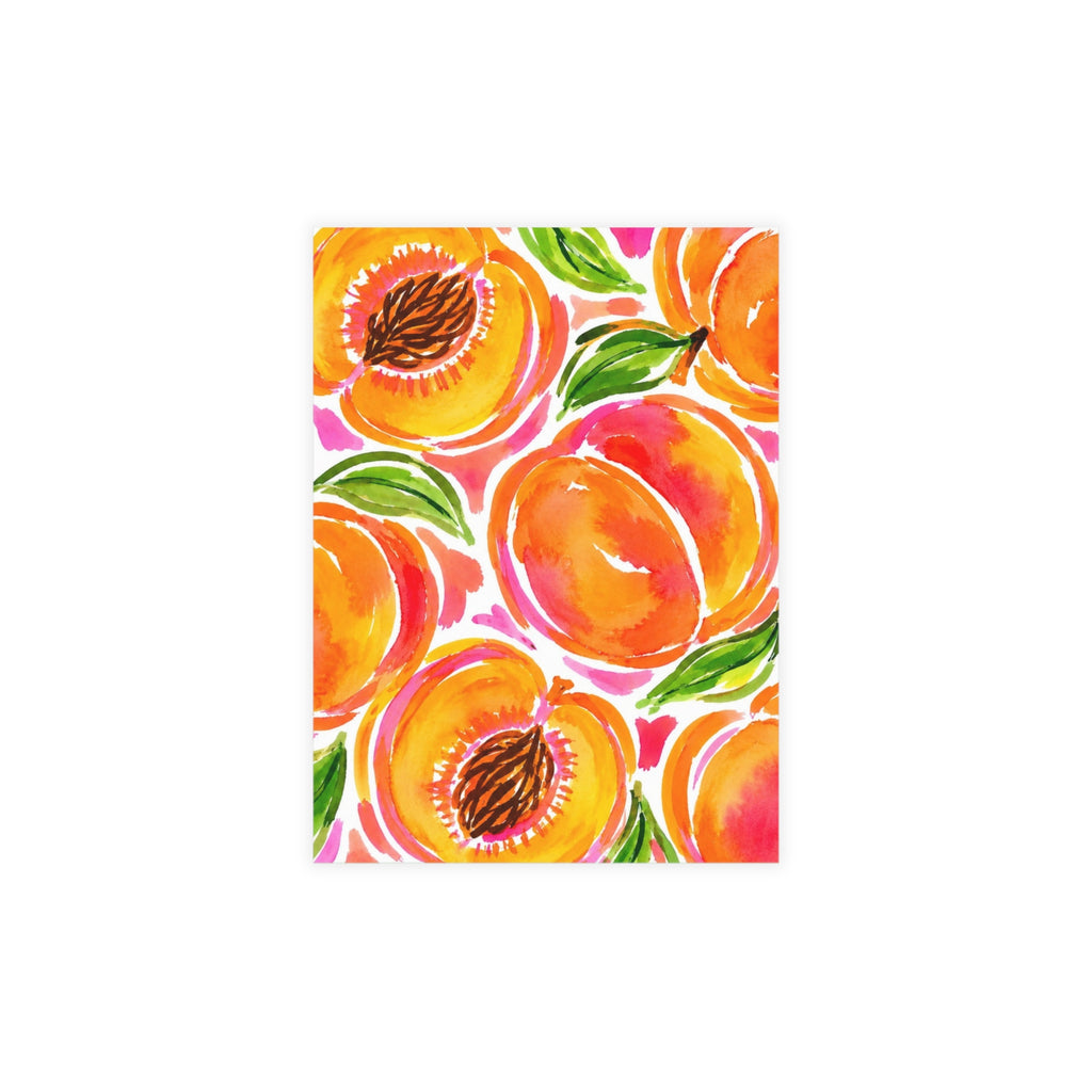 Peach Floral | Just a Note | Postcard Bundle with Envelopes