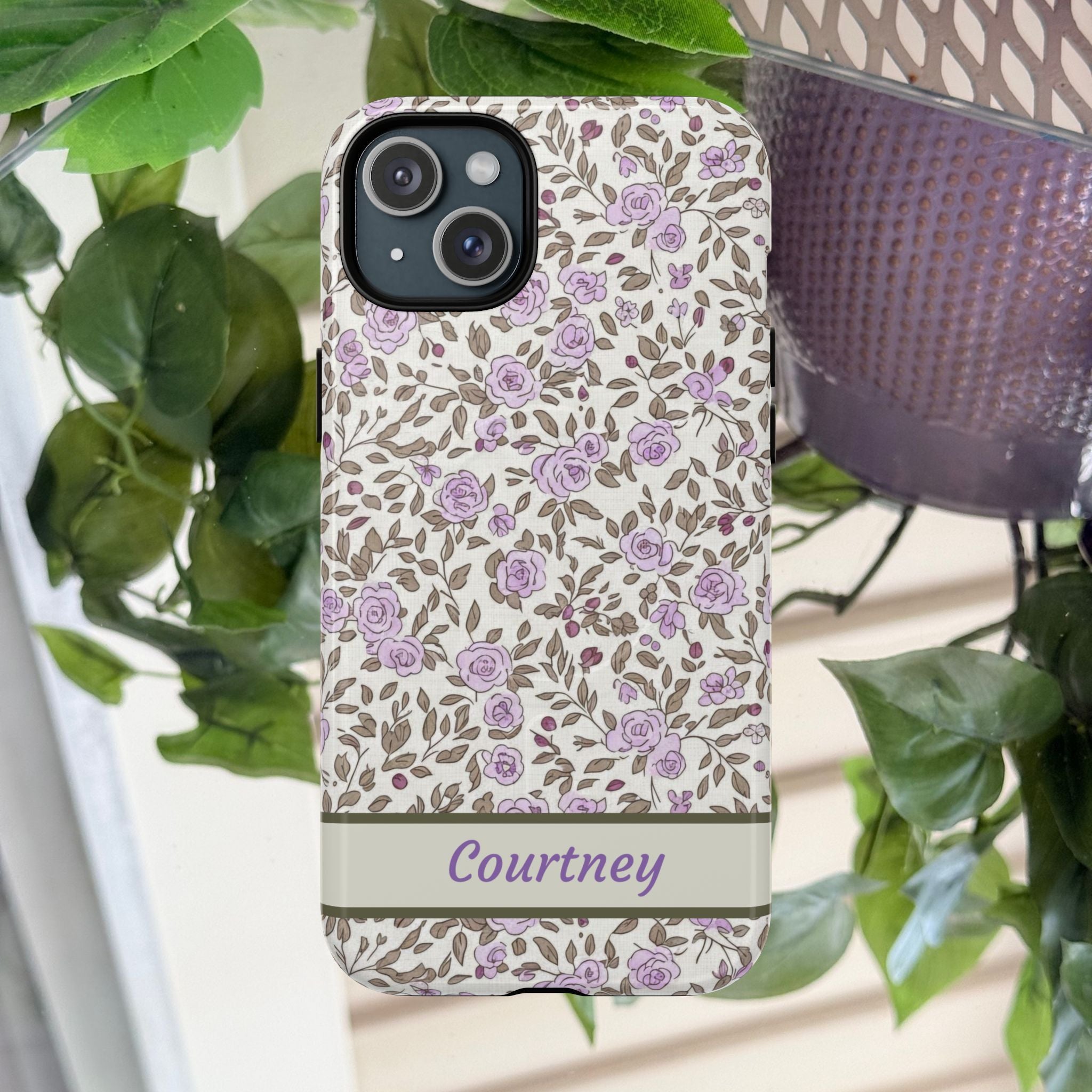 Fierce Purple iPhone Case — Tough Magnetic Protective Case