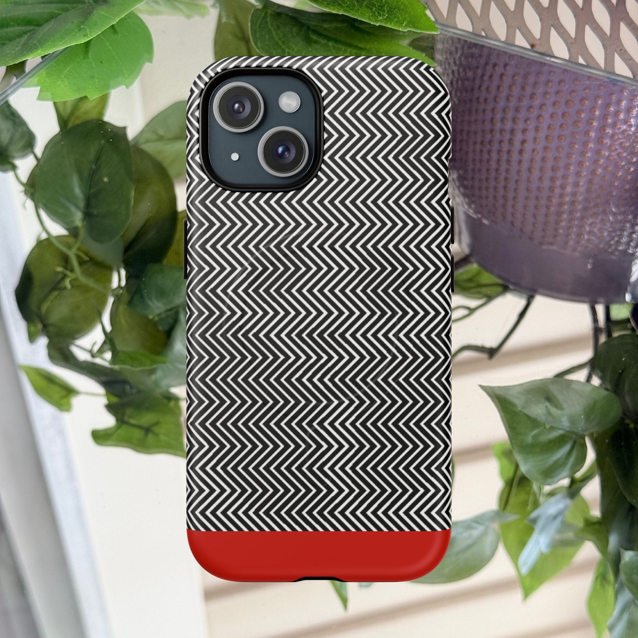 Hidden Panda Optical Illusion Magnetic Case
