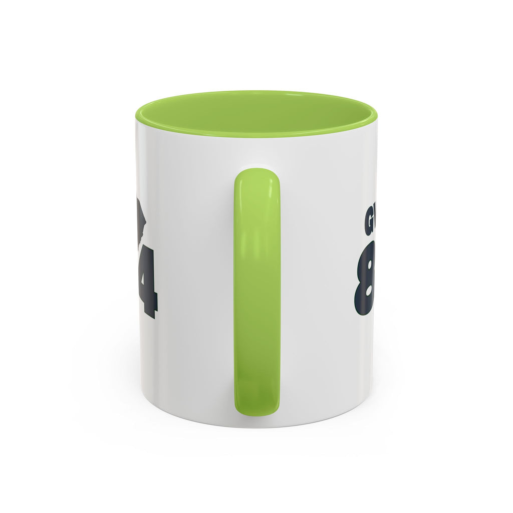 Greenville SC Accent Coffee Mug  GVL 864 Greenville South Carolina 11 and 15oz