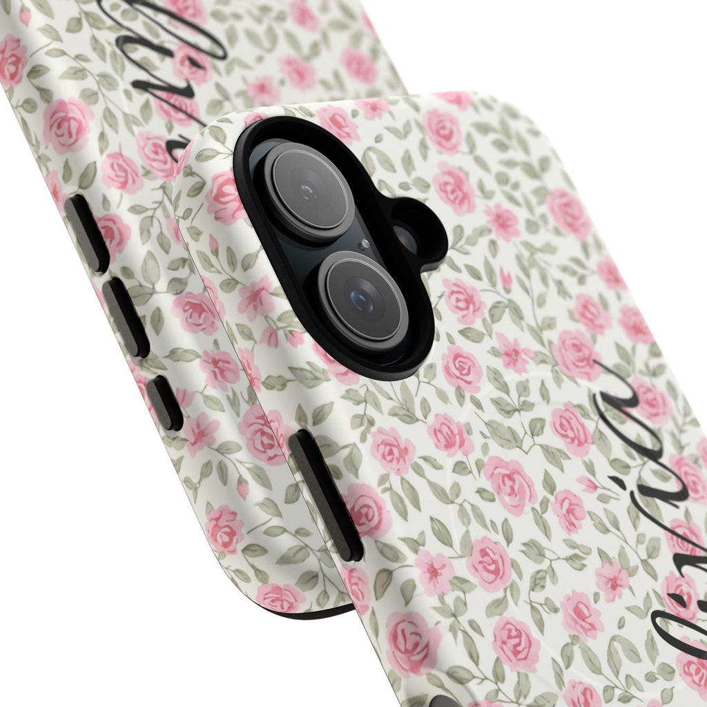 Pink Roses Magnetic Phone Case
