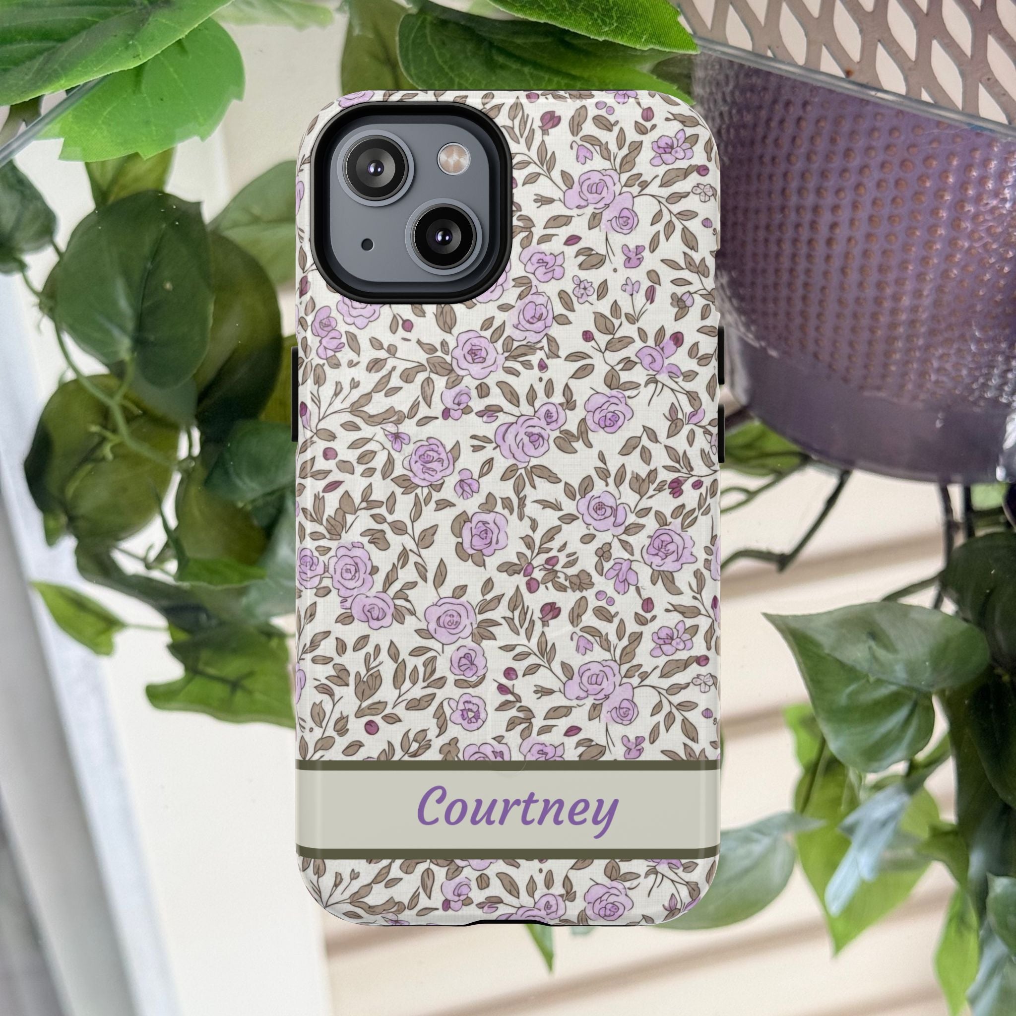 Fierce Purple iPhone Case — Tough Magnetic Protective Case