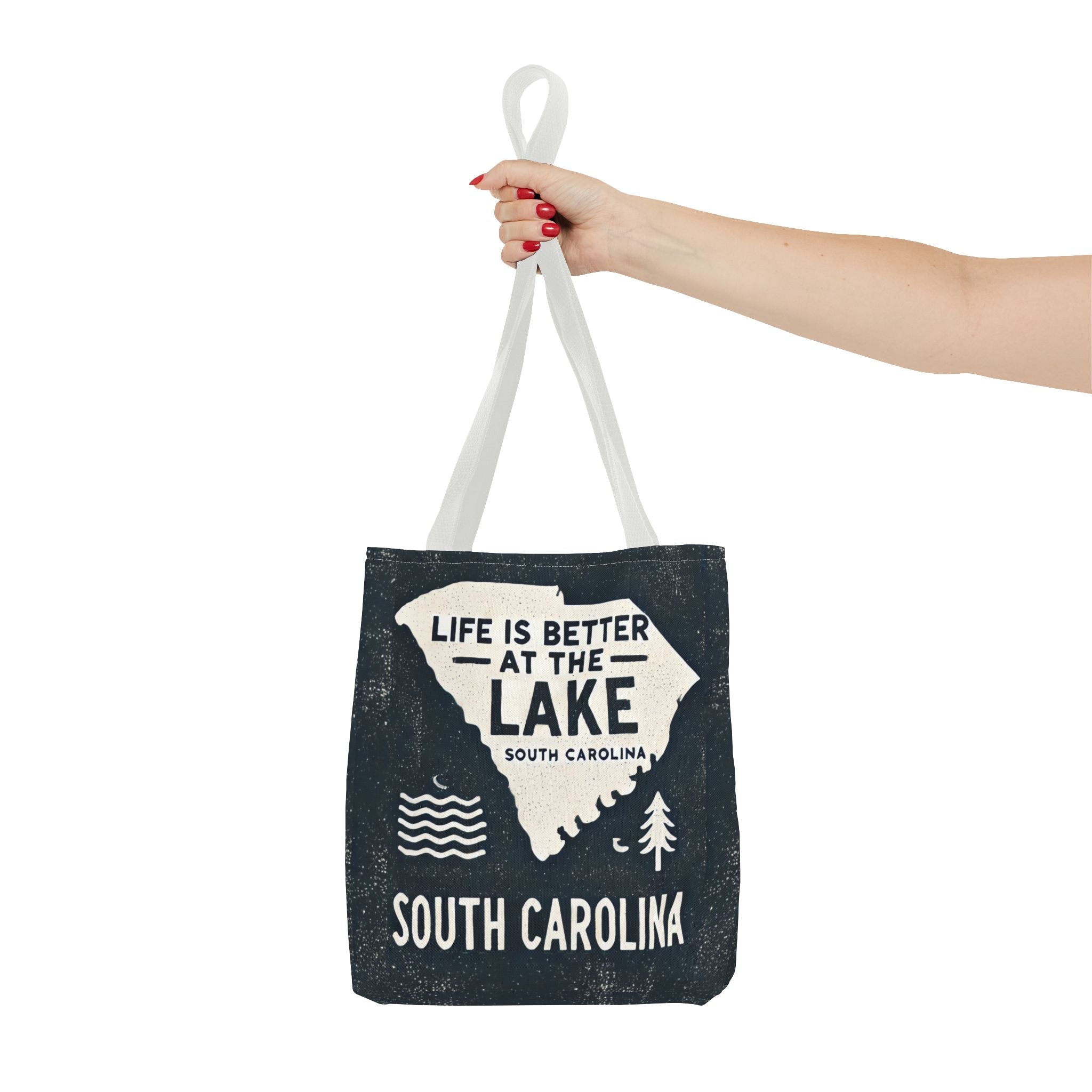 Life Is Better at the Lake South Carolina Tote Bag