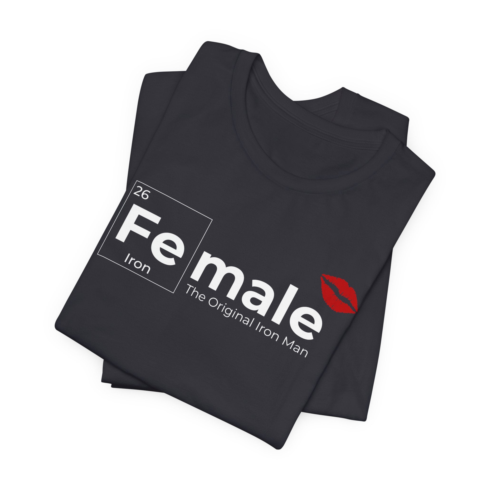 Tshhirt FeMale The Original Iron Man Unisex Jersey Short Sleeve Tee