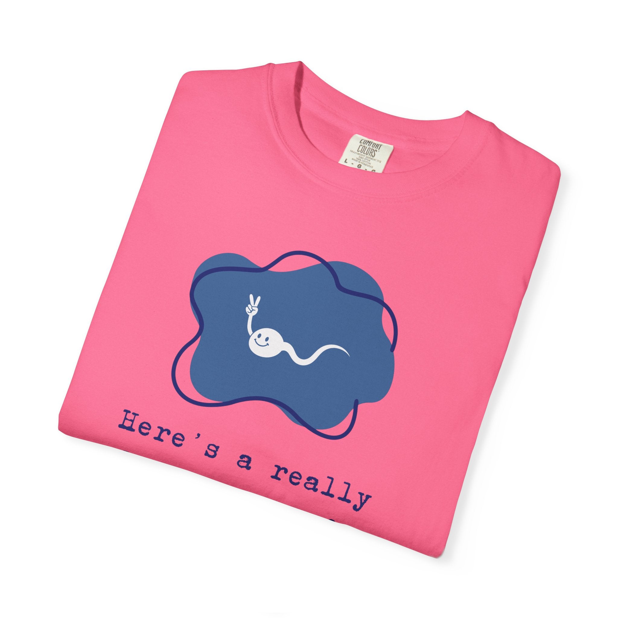 A really old picture of me Tshirt Cute Sperm Cartoon Tee