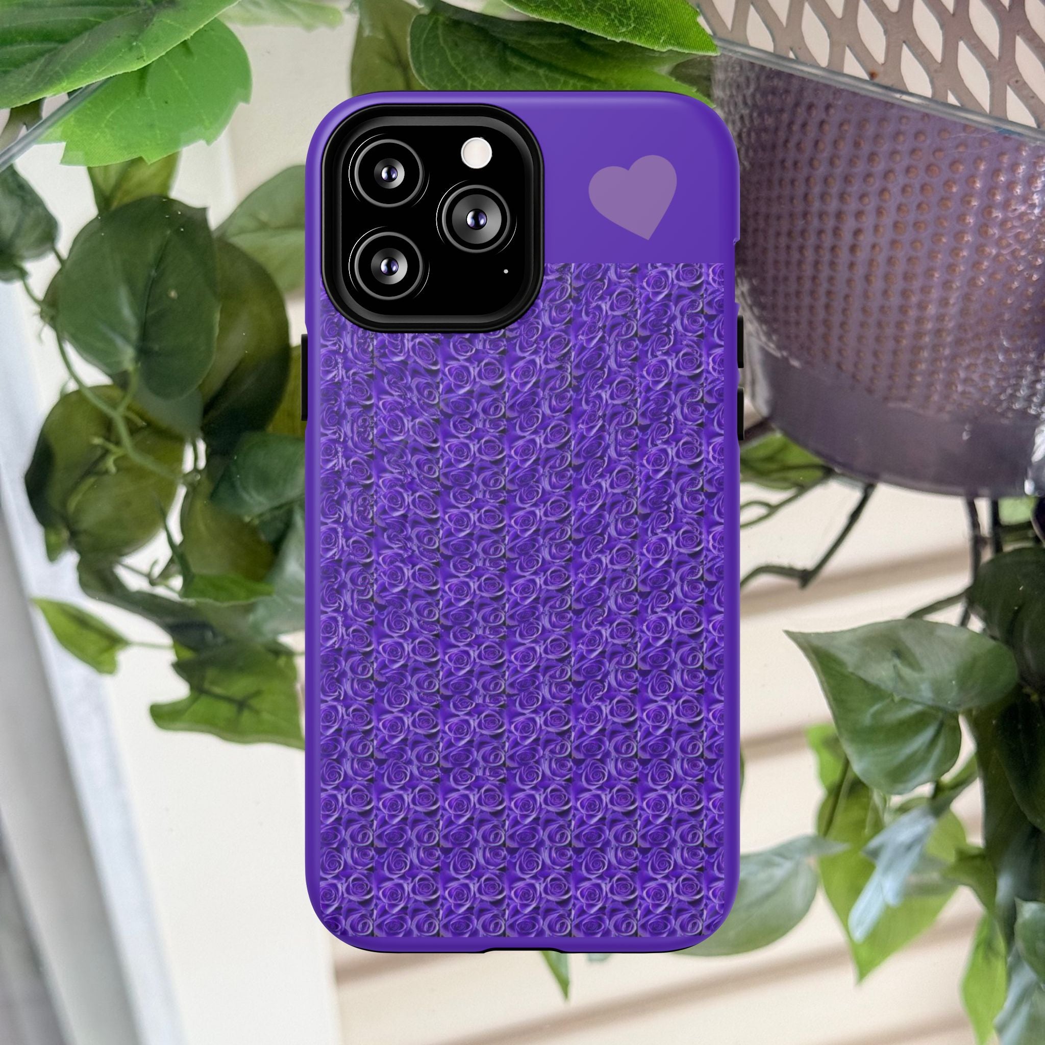 Magic-Eye Hidden Heart Tough Mag Phone Case